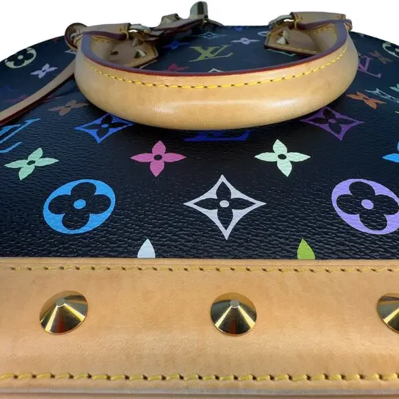 Louis Vuitton Multicolor Alma Bag PM Murakami Limited Edition Monogram Vintage - Picture 14 of 15